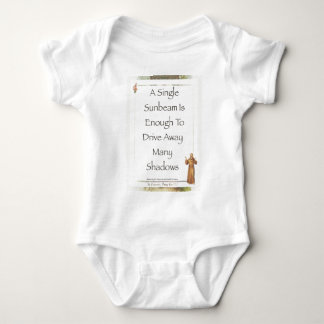 St Francissunbeamgebet Baby Strampler