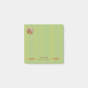St. Franz von Assisi (BK 002) 3"x3" Post-it Klebezettel