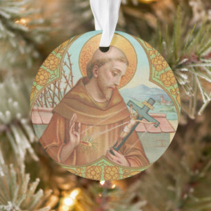 St. Franz von Assisi (BK 002) Acryl Ornament