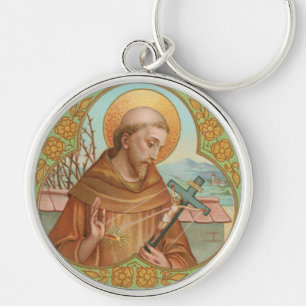 St. Franz von Assisi (BK 002) Schlüsselanhänger