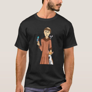 St. Franziskus von Assisi Schutzpatron der Tiere C T-Shirt