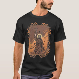 St. Franziskus von Assisi Schutzpatron der Tiere C T-Shirt