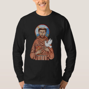 St. Franziskus von Assisi Schutzpatron der Tiere K T-Shirt
