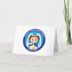 St Gabriel der Erzengel Feiertagskarte