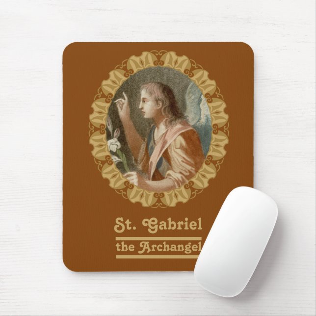 St. Gabriel der Erzengel (M 011) Mousepad (Mit Mouse)