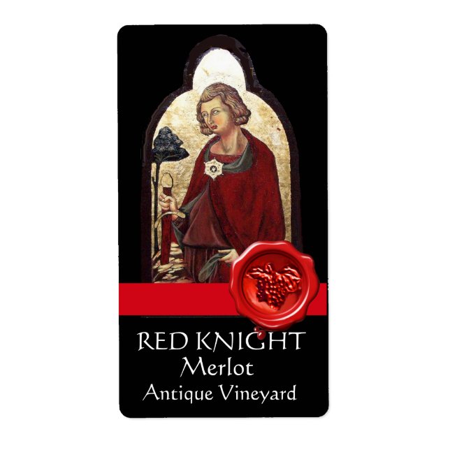 ST. GALGANO / NACHT MIT SCHWERT ,ROT WAX SIEGEL We (Vorne)