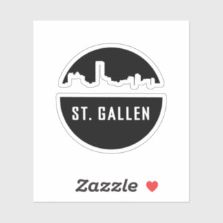 St. Gallen Aufkleber