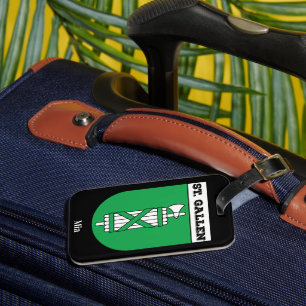 St. Gallen, Schweiz   Wappen Gepäckanhänger