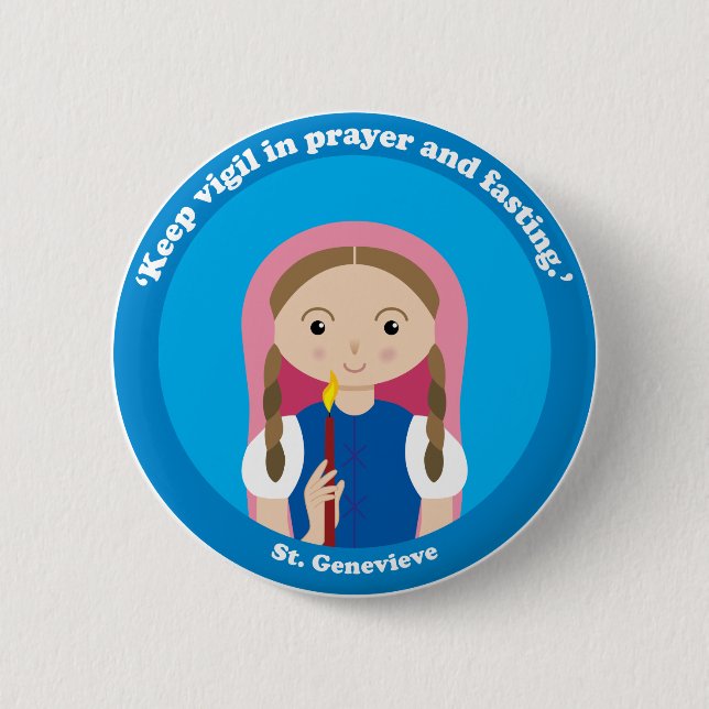 St. Genevieve Button (Vorderseite)