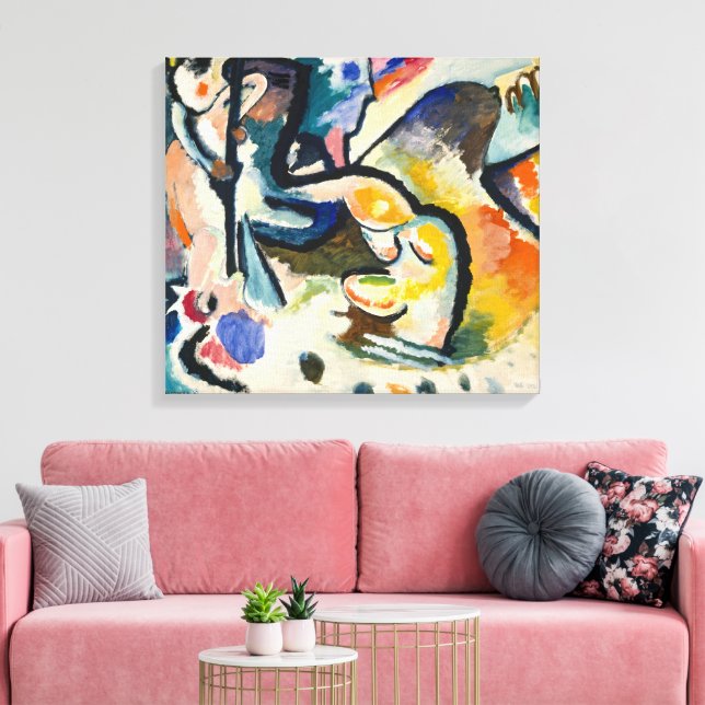 St. George 3 | Kandinsky | Leinwanddruck (Insitu (Wohnzimmer))