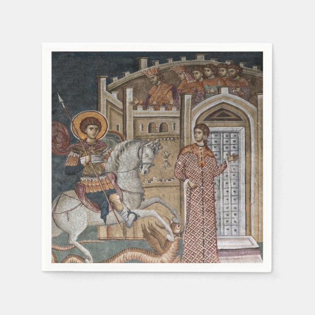 St. George am Schloss Serviette (Vorderseite)