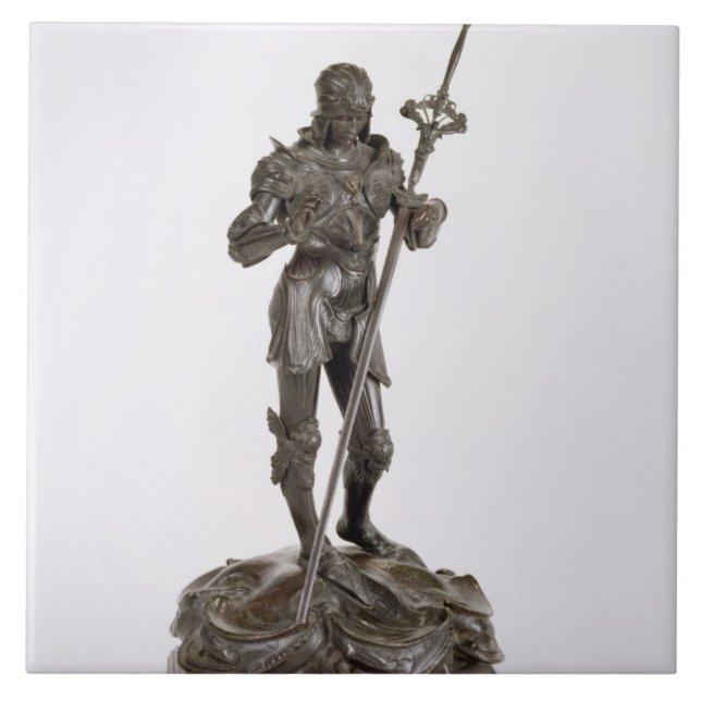 St George (Bronze) Fliese (Vorderseite)