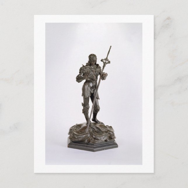 St. George (Bronze) Postkarte (Vorderseite)