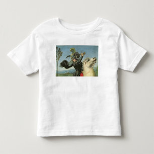 St George, das mit dem Drachen kämpft Kleinkind T-shirt