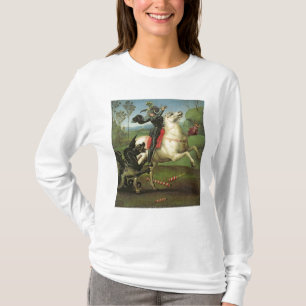 St George, das mit dem Drachen kämpft T-Shirt