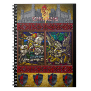 St. George Dragon Notizblock