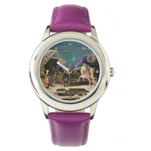 ST. GEORGE, DRAGON UND DRUCK ARMBANDUHR