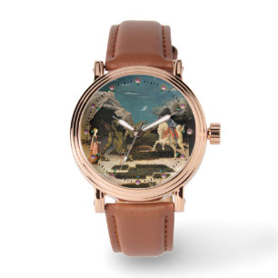 ST. GEORGE, DRAGON UND DRUCK ARMBANDUHR