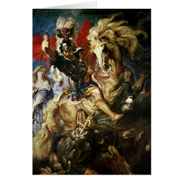 St George et le dragon, c.1606 (Devant)