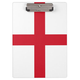St. George ~ Flagge von England  Klemmbrett