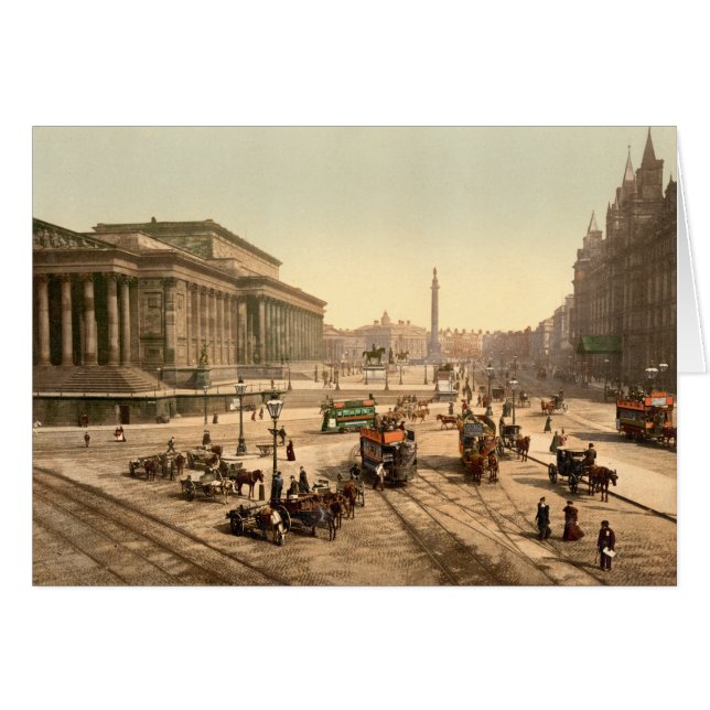 St George Hall, Liverpool, Merseyside, England (Vorderseite (Horizontal))