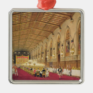 St George Hall, Windsor Schloss, 1838 (Farbe Ornament Aus Metall