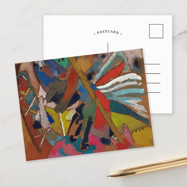 St. George II | Kandinsky Postkarte (Von Creator hochgeladen)