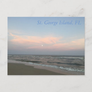 St. George Island, FL Postkarte