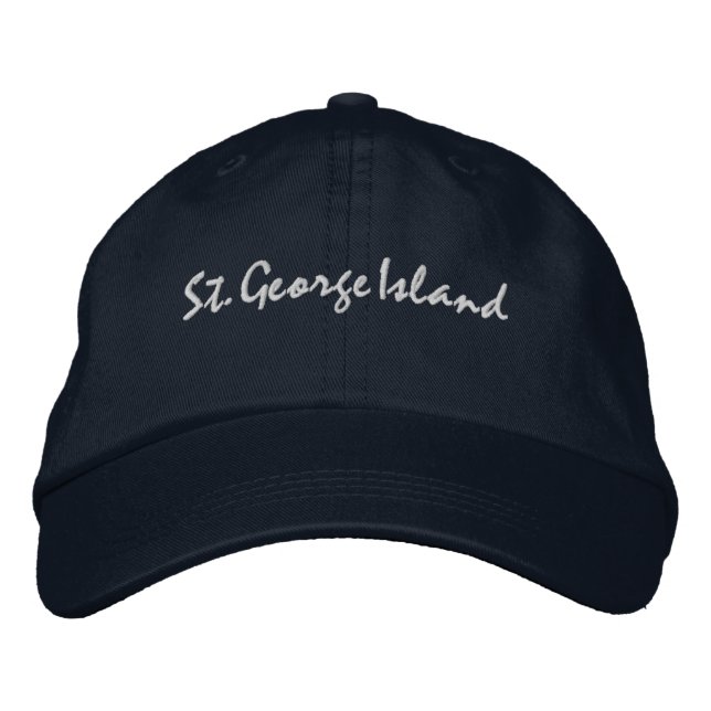 St. George Island Floride Casquette de baseball br (Devant)