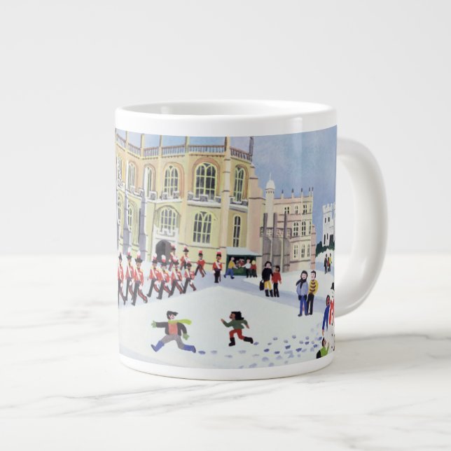 St George Kapelle Windsor Jumbo-Tasse (Vorderseite Rechts)