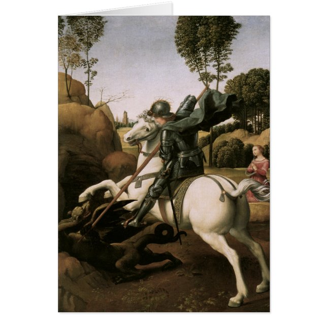 St. George & le Dragon, Raphael Fine Art (Devant)