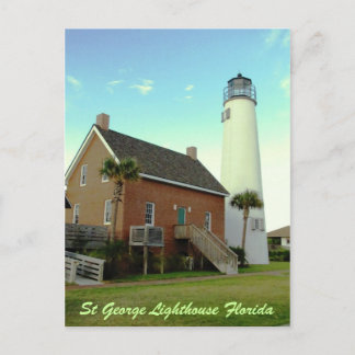 St George Lighthouse Fl Postcard Postkarte