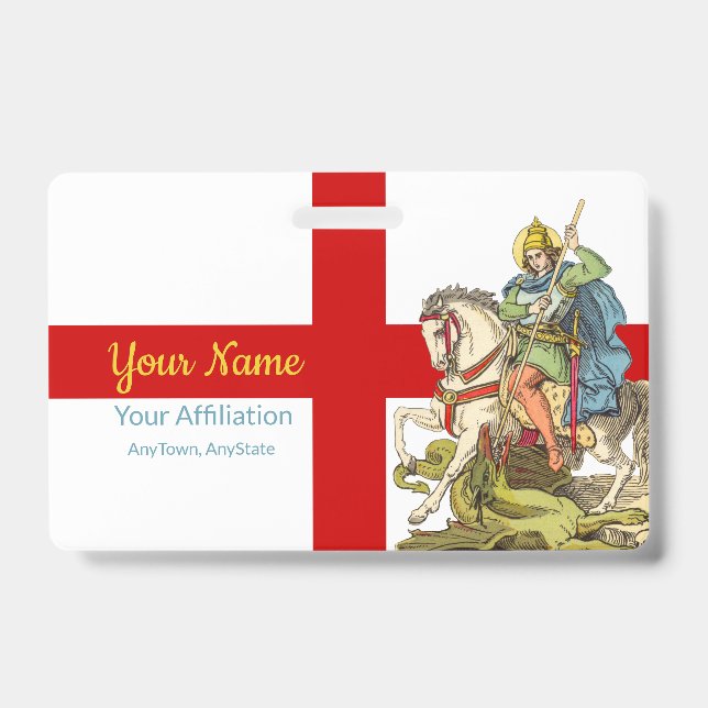 St. George on Horseback (BS 01) Ausweis (Vorderseite)