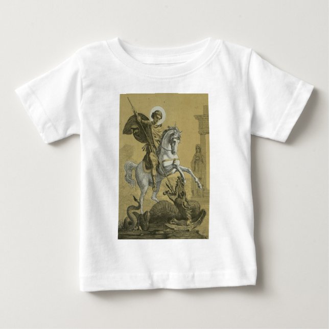 St. George Patron in England Baby T-shirt (Vorderseite)