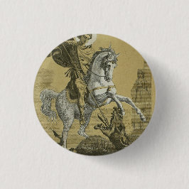 St. George Patron in England Button