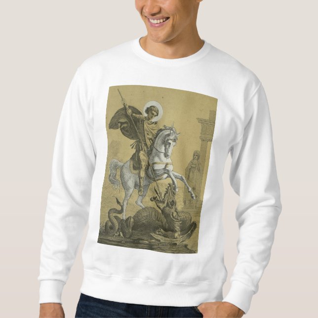St. George Patron in England Sweatshirt (Vorderseite)