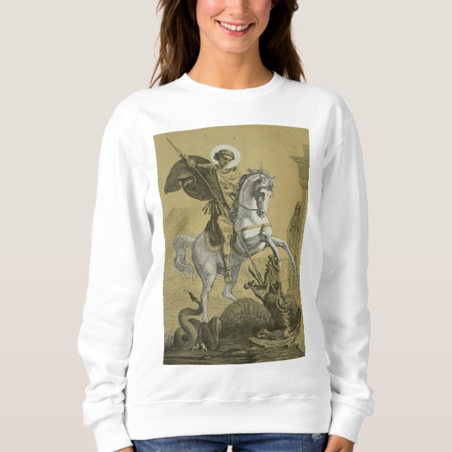 St. George Patron in England Sweatshirt (Vorderseite)