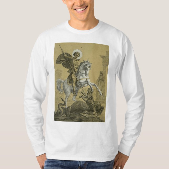 St. George Patron in England T-Shirt (Vorderseite)