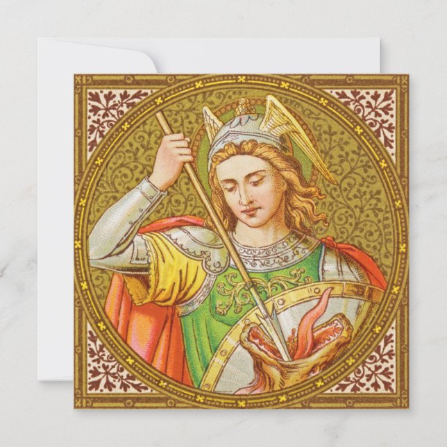 St. George (SNV 13) Carte de voeux Carré vierge (Devant)
