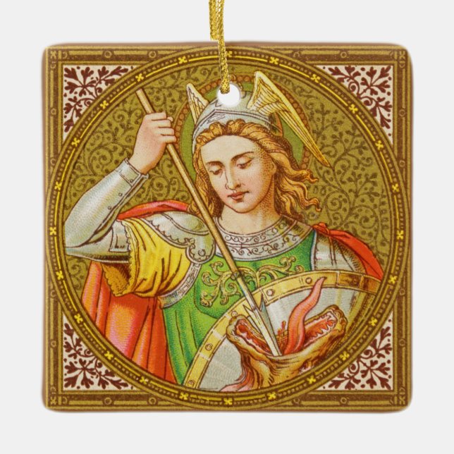 St. George (SNV 13) Keramikornament (Vorderseite)