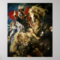 St. George und der Drache, c.1606