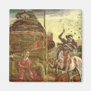St George und der Drache Magnet