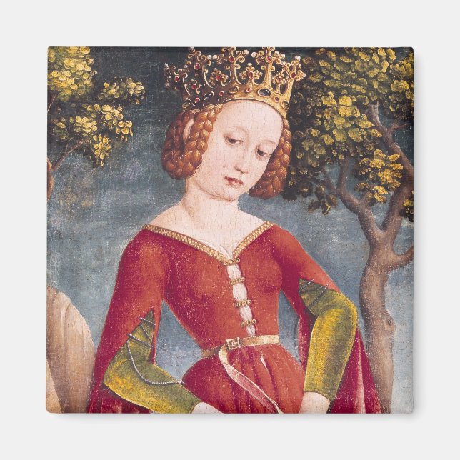 St. George und der Drache Magnet (Vorne)