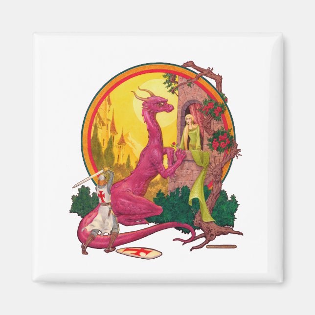 St. George und der Drache Magnet (Vorne)