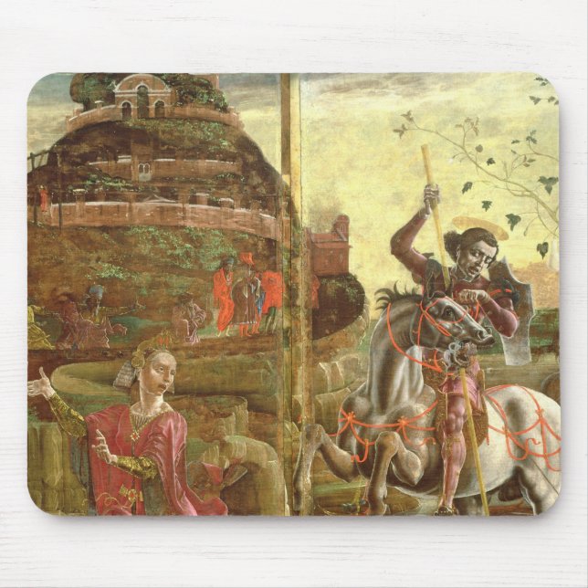 St George und der Drache Mousepad (Vorne)
