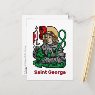 St. George und der Drache (Nürnberg) Postkarte