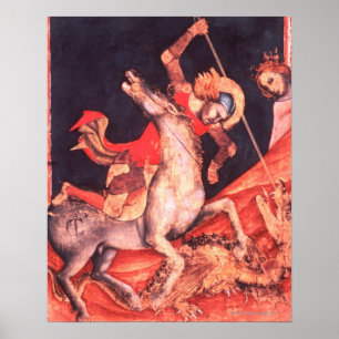 St. George und der Drache Poster