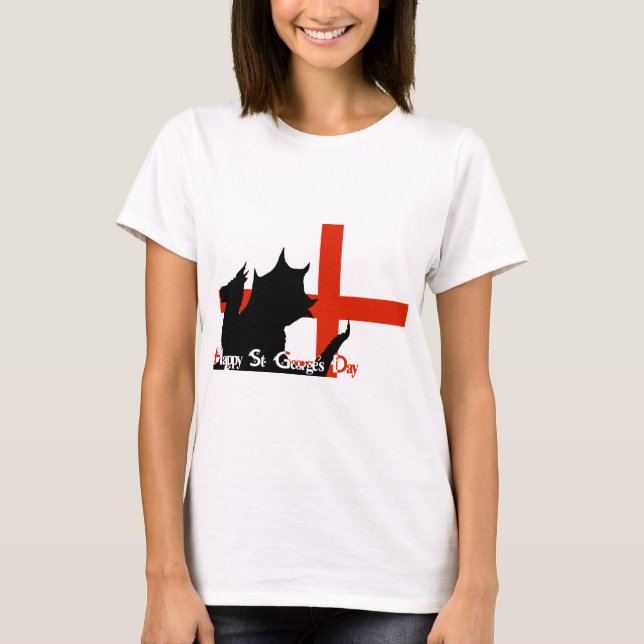 St George und der Drache T-Shirt (Vorderseite)