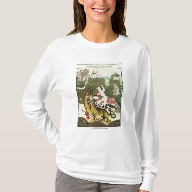 St George und der Drache T-Shirt (Vorderseite)