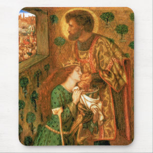 St. George und die Prinzessin Sabra Mousepad